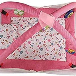 Polyester Infants Washable Baby Kick and Play Gym with Mosquito Net and Baby Bedding Set Mosquito Net-17