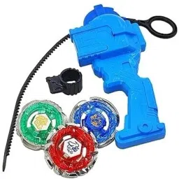 4D Metal Spinning Top With String and Handle Launcher Toy(Multicolor)-image-17