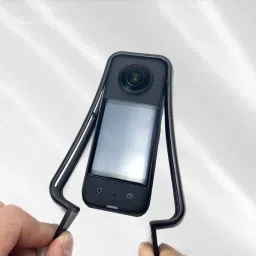 Breuk Plastic Protective Frame Border Case with Adapter Mount for Insta 360 One X3 Action Camera Accessories,Camera Bag image 3