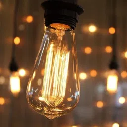 Tip 'n' Top 4W Filament Edison Bulb with E27 Base pack of 3 Ceiling Lamp image 5
