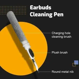 ZARWAR 3 in 1 Air Pods, Mobile Cleaning Pen & 100 ML Cleaning & Shining Liquid for Mobiles, Laptops-image-23