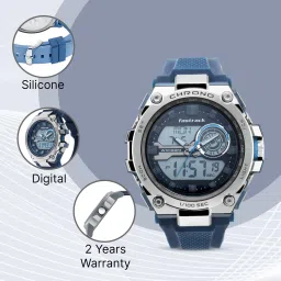 fastrack Mean Machines Analog-Digital Watch - For Men NT38055PP01 image 3