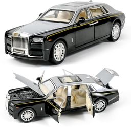 vikrida 1/32 Rolls-Royce Phantom Diecast Toy Car with Pull Back, Lights & Sound-picture-46