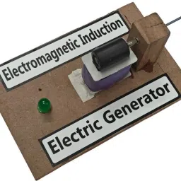 erhindia Electromagnetic Induction Working Model Class 12, 10 Science Project image 5