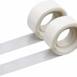 200pc Glue Dots for Foil, Latex, Confetti Balloon Adhesive, (Pack of 2 Rolls) Glue-image-97