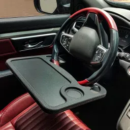 Wheelmate Car Table Steering Wheel Tray and Vehicle Seat Mount Car Bottle Holder-image-17
