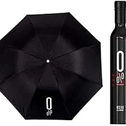 Bottle Foldable Umbrella with Case for UV/Rain, Manual, Travel, Unisex (1 Pc) Umbrella-image-35