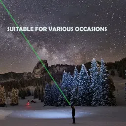 GLOWISH LONG RANGE MULTI LED AND SINGLE POINTER LASER WITH SAFETY LOCK FEATURE image 3