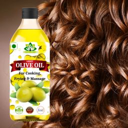 Light Olive Oil for Hair Care | Hair Oil | Hair Massage Oil | Jaitun ka tail Hair Oil-13
