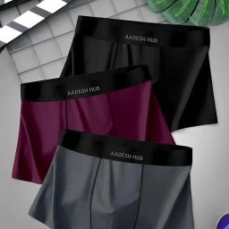 Pack of 3 Solid Men Trunk-image-47