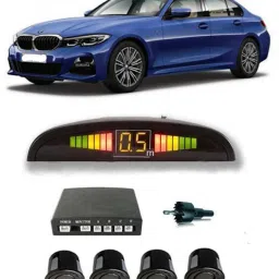 PKNB1316 Black Car Reverse Parking Sensor with LED Display 4 Sensor PKNB1316 Parking Sensor-image-8
