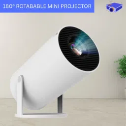 SACRO Mini HD Projector for Home 4KSupport With Built-in App Netflix/Prime/YouTubeF429 (4500 lm / 1 Speaker / Wireless / Remote Controller) Portable Projector-picture-8