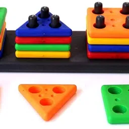 skediz Learning & Educational Geometry Shape Smart Activity color Block game for Kids image 4