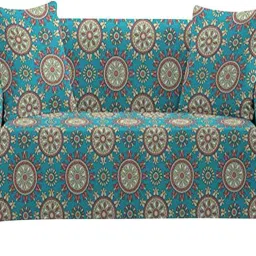 Universal Double Seater Sofa Cover Big Elasticity Cover for Couch Flexible Stretch Sofa Slipcover - Mandala Print Sofa Fabric-image-38