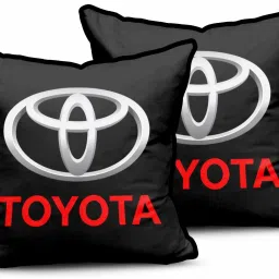Black Polyester Car Pillow Cushion for Toyota-29