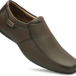 Formal Shoes for Men Without Lace |Office Wear|Black Formal Shoes| Wedding Slip On For Men-image-11