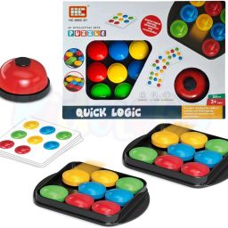Fast-Paced Quick Logic Color Matching Educational Game for Kids Age 3+Years-12