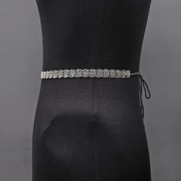 Women Casual Multicolor Fabric Belt-image-98