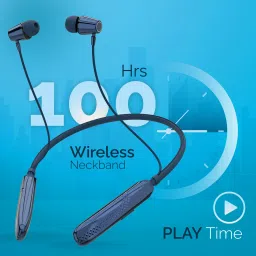 aroma NB123 Gravity 100 Hours Playtime | Game Mode | Call Vibration | Type C Charge | Bluetooth Headset image 2