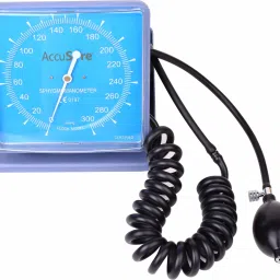 AccuSure Aneroid Sphygmonometer Wall Type Square Model For Blood Pressure BK-200 Bp Monitor-25