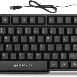 ZEBRONICS K20 KEYBOARD, C-OTG (Set of 2) Combo Set-12