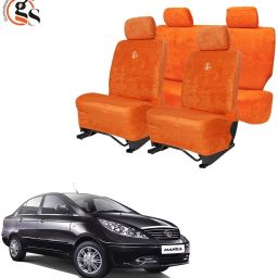 Cotton Car Seat Cover For Tata Manza-image-83