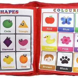himanshu tex Foam Alphanumeric Cushion Pack of 1 (Alphanumeric Red) image 4