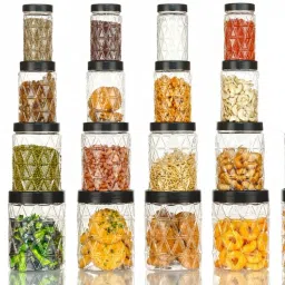 Plastic Grocery Container- 250 ml, 350 ml, 650 ml, 1200 ml-12