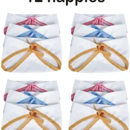 Cotton Cloth Diaper/Langot/Nappy Washable New Born Baby (0 To 6 Months).-picture-21