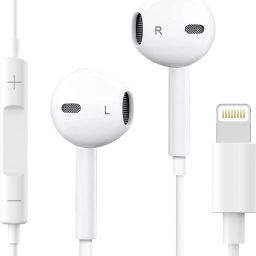 Lightning Earphones with Mic – Wired in-Ear Headphones with Deep Bass Wired Headset-image-31