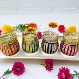 Elephent tealight candle Holder Candle-26