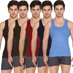 Pack of 5 Leader Men Vest-image-74