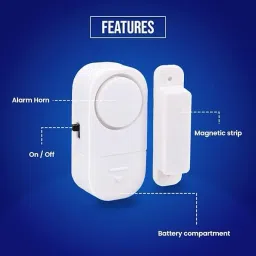 kinjas Sensor Door Alarm -1 Wireless Sensor Security System image 5