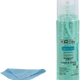DARix Cleaning Gel Includes Soft Micro Fiber Cloth for Mobile Screen, Laptop Screen, LED TV Screen, iPad Screen, Camera Lens Glass, Sunglass - 100ml for Computers, Laptops, Mobiles-11