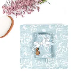 doctor towels Blue Banana Floral 300 GSM 2 Pcs Towel Set-picture-5