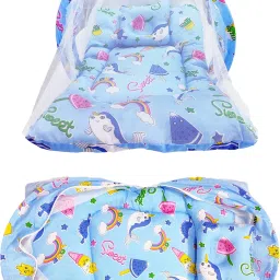 Cotton Kids Washable Baby Mosquito Net with Soft Pillow Mosquito Net-16