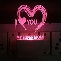 I LOVE MY SUPER MOM Night Lamp-27