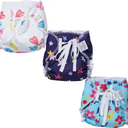 mom's pride ® Waterproof Padded Cotton Smart Langot with Gentle Elastics-StayDry Layer image 2
