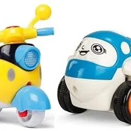 Friction Powered Toy Cars Pull Along Toys for Kids, Car Toys-image-12