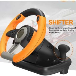Clubics V3Steering Wheel and Pedals with Brake Pedal Set Car Racing Controller Game 11 Motion Controller-image-68