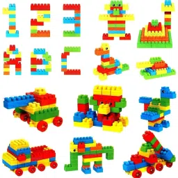 devdarsh 75+ Pieces for fun and learning building blocks for Kids image 3