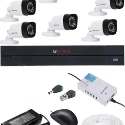CP PLUS 8 Channal HD DVR 720p 1Pcs,Bullet Camera 1MP 8Pcs Security Camera-image-73