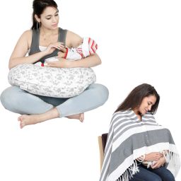 Breastfeeding shawl and pillow for baby Breastfeeding Pillow-image-58