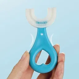 ks enterprises U Shaped ToothBrush Silicon Smooth Soft And Hygienic Extra Soft Toothbrush Soft Toothbrush image 2