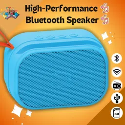 GUGGU SALSA bluetooth speaker-Powerful Bass & Compact Design with USB,Micro SD,FM A174 10 W Bluetooth Laptop/Desktop Speaker-1