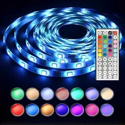 100 LEDs 1.18 m Multicolor Flickering Strip Rice Lights-19
