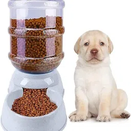 Automatic Pet Food Dispenser Self-Dispensing Gravity Pet Dog Cat Feeding Bowl Plastic Pet Bowl & Bottle-21