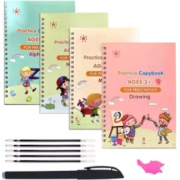 ® Reusable Copybook for Kids with 4 Books 10 Refill-image-21