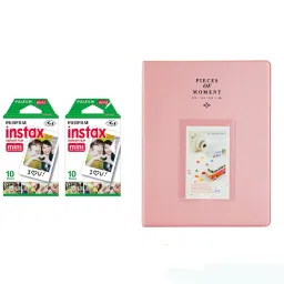 FUJIFILM Instax Mini 10X2 Sheets Instant Film with 128-sheet Pinkalbum for mini Film Roll-image-60