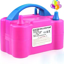 Electric Balloon Air Blower Pump Portable Inflator Dual Nozzle Machine J13 Balloon Pump-picture-22